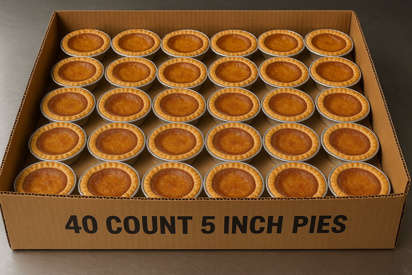 5" Pies Case (45 Count Minimum)
